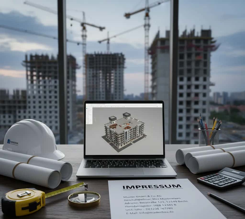 Impressum Ahaa! Bauunternehmung – Bern, Schweiz