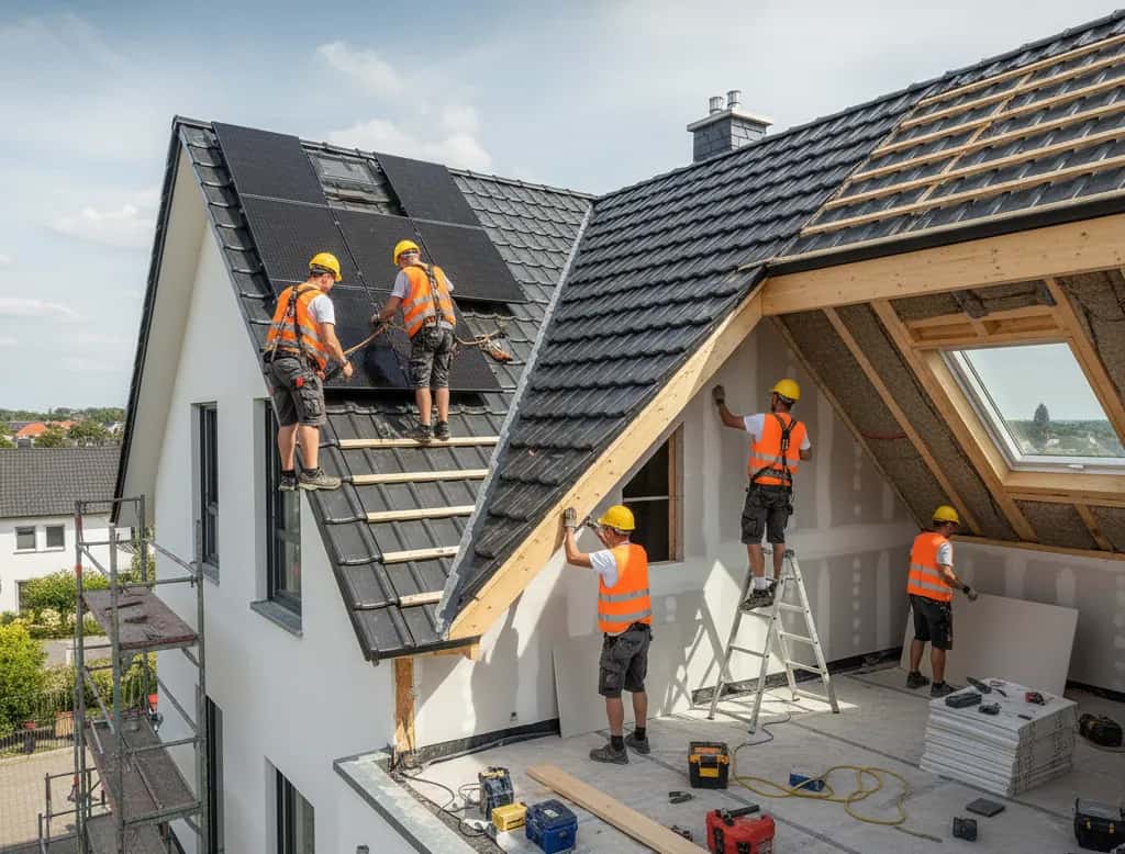 Dacharbeiten & Sanierungen professionell durchgeführt